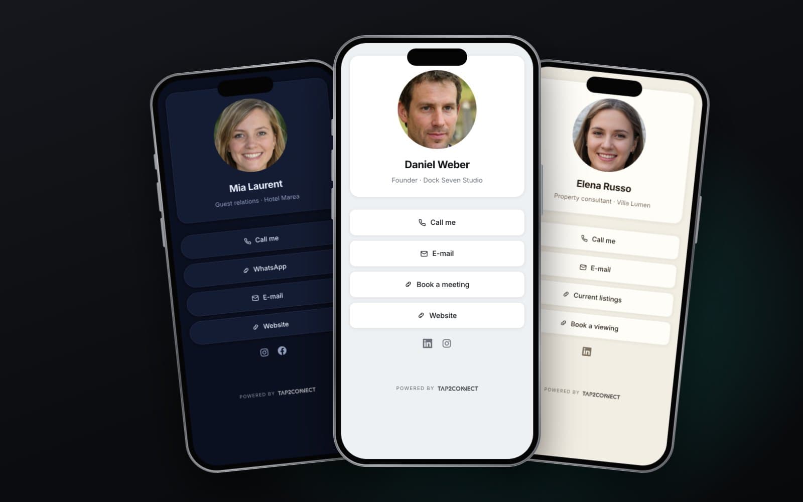 Teams & companies: Business cards for teams: rolling out digital cards across a company